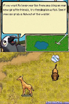 SimAnimals - Africa (Japan) (En,Ja) screen shot game playing